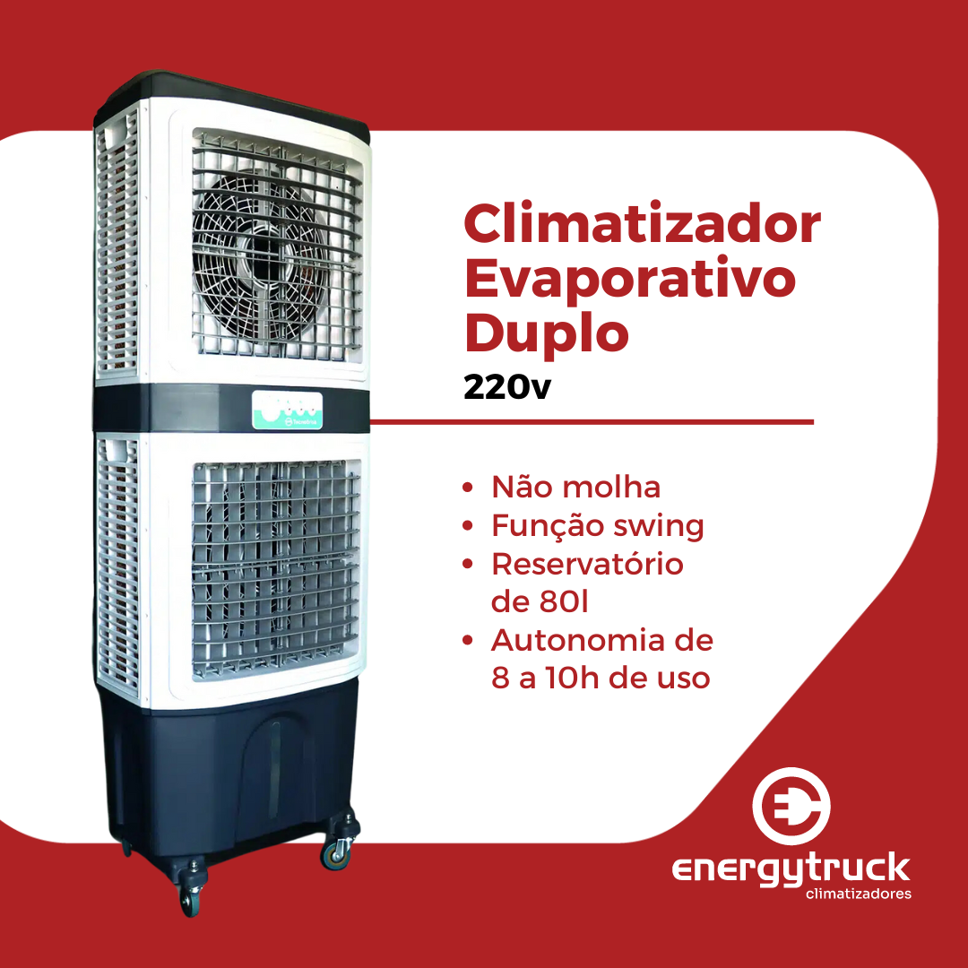 Climatizador Evaporativo Duplo